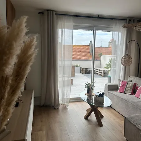 펜션 La Parenthese Parking Privatif 볼로뉴쉬르메르